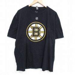 【50%OFF】90s 半袖Tシャツ ボストンブルーインズ ブラック XL | 古着