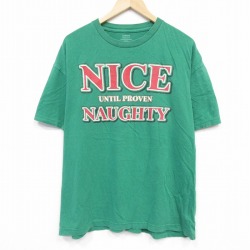 NICE 半袖Tシャツ グリーン XL | 古着