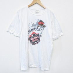 XL★古着 半袖 Tシャツ メンズ トロント 大きいサイズ コットン クルーネック 白 ホワイト 25jul29 中古