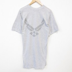 【50%OFF】半袖Tシャツ USエアフォース グレー L | 古着