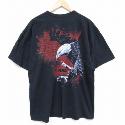 【50%OFF】半袖Tシャツ 鳥 ブラック XL | 古着