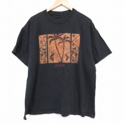 半袖Tシャツ ラスベガス ブラック XL | 古着