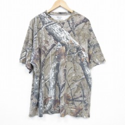 半袖Tシャツ ブラウン迷彩 XL | 古着