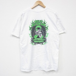 半袖Tシャツ バイク ホワイト XL | 古着