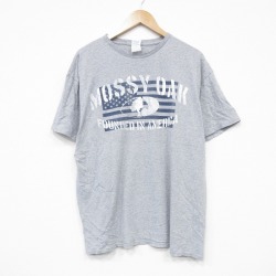 XL★古着 半袖 Tシャツ メンズ モッシーオーク クルーネック グレー 霜降り 25sep01 中古