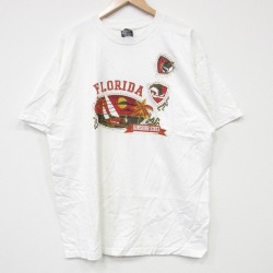 半袖Tシャツ フロリダ ホワイト XL | 古着