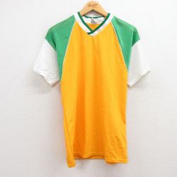 Empire 80s 半袖Tシャツ ラグラン イエロー M | 古着
