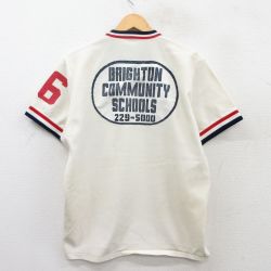 XL★古着 サウザンアスレチック 半袖 ビンテージ Tシャツ メンズ 70年代 70s ブライトン クルーネック USA製 生成り 25may01 中古