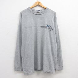 【50%OFF】リーボック 00s 長袖Tシャツ グレー XL | 古着