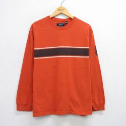 アメリカンイーグル 長袖Tシャツ オレンジ XL | 古着