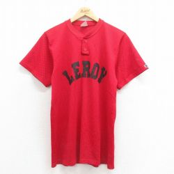 80s 半袖Tシャツ LEROY レッド M | 古着