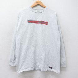 90s 長袖Tシャツ UTAH 霜降り グレー XL | 古着