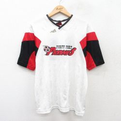 90s 半袖Tシャツ FORTY FORTパイオニアーズ ホワイト M | 古着