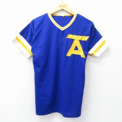80s 半袖Tシャツ 17 ブルー M | 古着