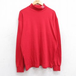 マジェスティック 90s 長袖Tシャツ ニュージャージーデビルズ レッド XL | 古着