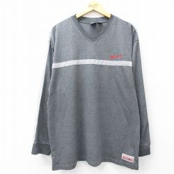 ビューグルボーイ 長袖Tシャツ グレー XL | 古着