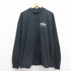 00s 長袖Tシャツ RIGGER ブラック XL | 古着