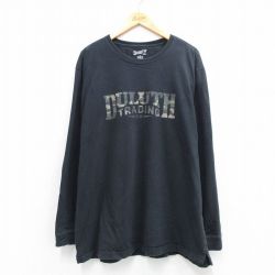 DULUTH 長袖Tシャツ ブラック XL | 古着