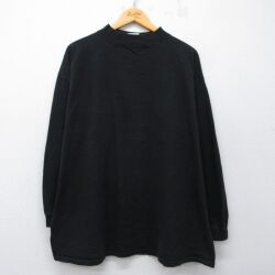 リー 00s 長袖Tシャツ モックネック ブラック XL | 古着