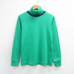 M★古着 長袖 ビンテージ Tシャツ メンズ 90年代 90s クルーネック 緑他 26apr01