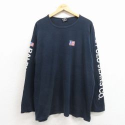 ラルフローレン 長袖Tシャツ ブラック XL | 古着