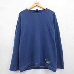 ノーティカ 90s 長袖Tシャツ 鹿の子 ネイビー XL | 古着