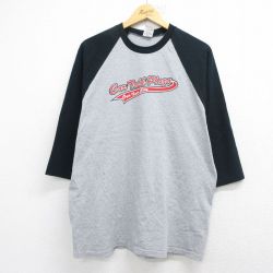 00s 7分袖Tシャツ Car Talk Plaza グレー L | 古着