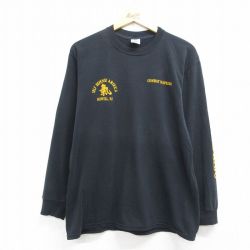 00s 長袖Tシャツ COMBAT HAPKIDO ブラック L | 古着