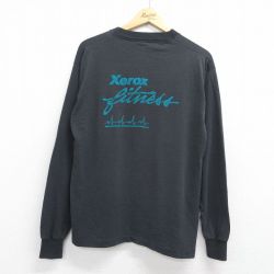 スクリーンスターズ 90s 長袖Tシャツ XEROX ブラック L | 古着