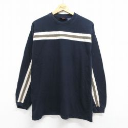 FADED GLORY 90s 長袖Tシャツ ネイビー L | 古着