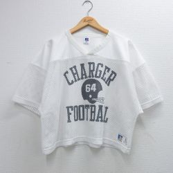 ラッセル 80s 半袖Tシャツ CHARGER ホワイト XL | 古着
