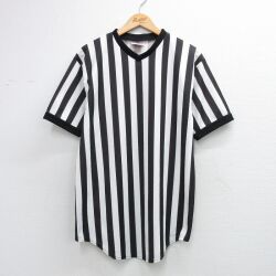 90s 半袖Tシャツ ストライプ ブラック L | 古着
