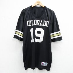 チャンピオン 90s 半袖Tシャツ コロラド19 ブラック XL | 古着