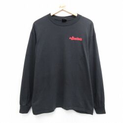 90s 長袖Tシャツ Valentinos ブラック XL | 古着
