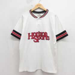 80s 半袖Tシャツ Horizon ラグラン ホワイト L | 古着