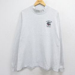 00s 長袖Tシャツ PANTHERS モックネック グレー XL | 古着