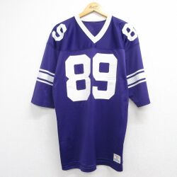 チャンピオン 70s 半袖Tシャツ VINEYARD89 パープル L | 古着