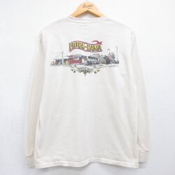 00s 長袖Tシャツ FLORA BAMA 生成り ベージュ L | 古着