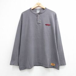 00s 長袖Tシャツ THE PATH グレー メンズXL相当 | 古着