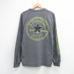 00s 長袖Tシャツ INTRAMURALスタッフ グレー メンズL相当 | 古着