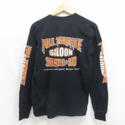 00s 長袖Tシャツ スタージス ブラック メンズM相当 | 古着