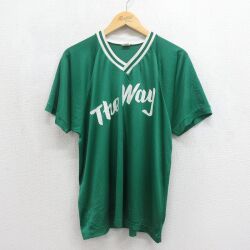チャンピオン 70s 半袖Tシャツ The Way ラグラン グリーン メンズL相当 | 古着