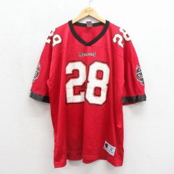 チャンピオン 90s 半袖Tシャツ NFL タンパベイバッカニアーズ レッド メンズXL相当 | 古着