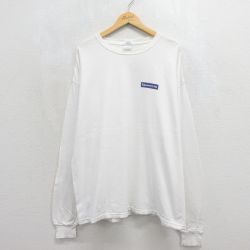 00s 長袖Tシャツ フォルシア ホワイト メンズXL相当 | 古着