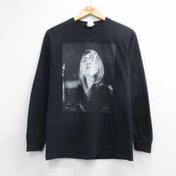 アリソンワンダーランド 長袖ロックバンドTシャツ ブラック メンズS相当 | 古着