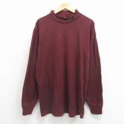 00s 長袖Tシャツ NHLデトロイトレッドウィングス バーガンディ メンズXL相当 | 古着
