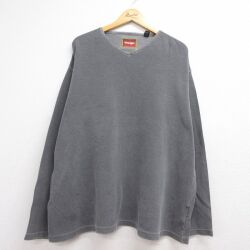 ラングラー 長袖Tシャツ グレー メンズXL相当 | 古着