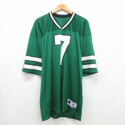 チャンピオン 90s 長袖Tシャツ NFLニューヨークジェッツ グリーン メンズXL相当 | 古着