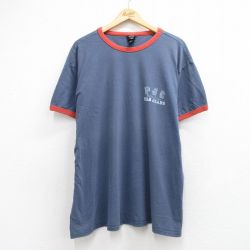 ラルフローレン 半袖Tシャツ ワンポイントロゴ ネイビー メンズXL相当 | 古着