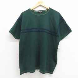 ラルフローレン 半袖Tシャツ リンガー グリーン メンズXL相当 | 古着